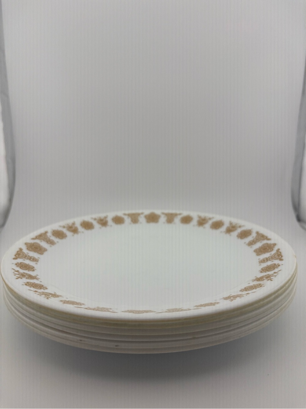 Vintage Corelle Butterfly Gold Lunch Plates 9” - Set of 6